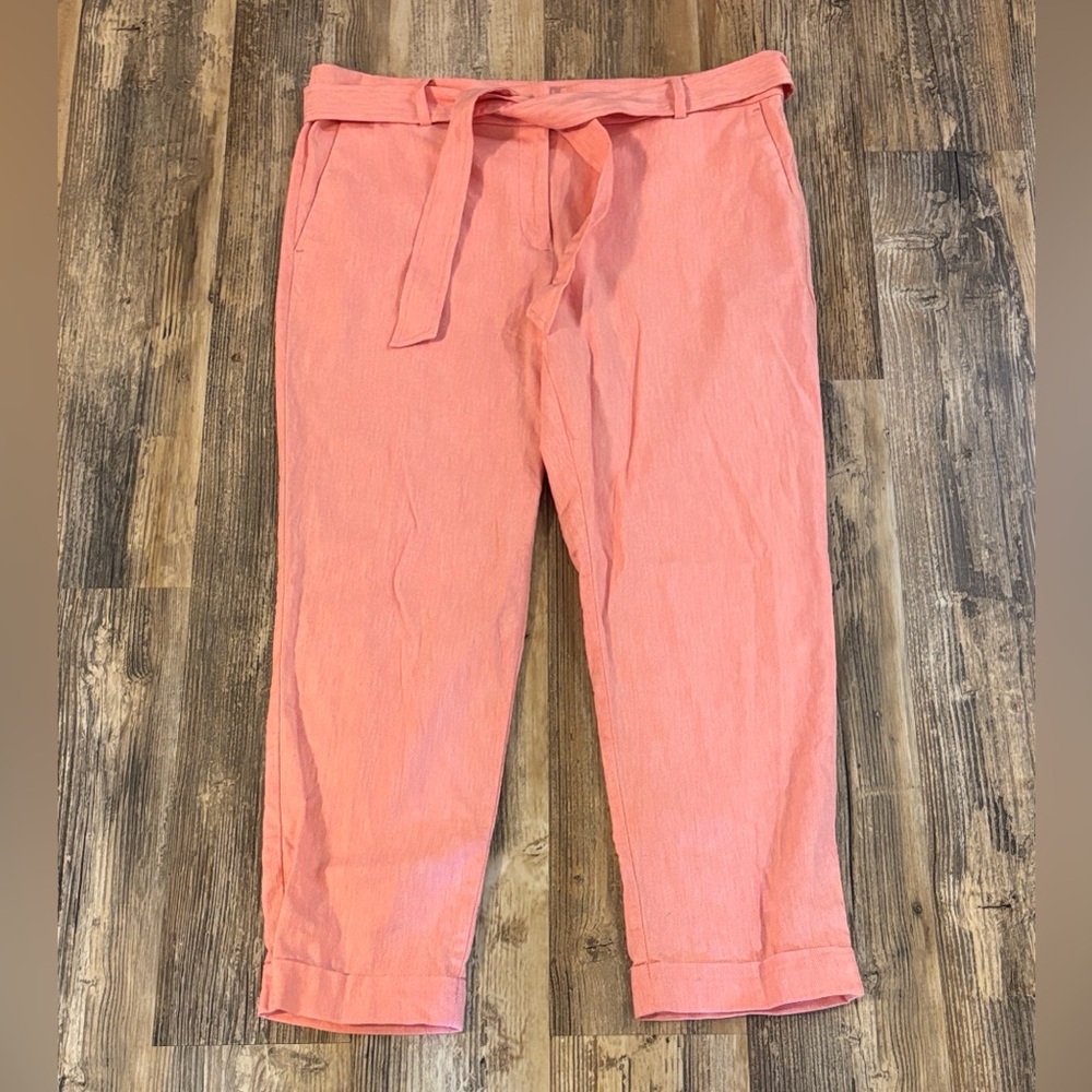 Loft Pink Devin Slim Pants - Size 12